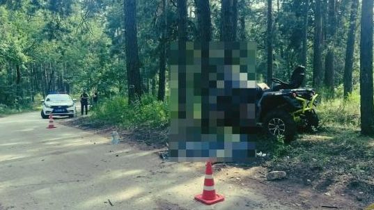 В Самарской области два человека погибли при столкновении квадроцикла с деревом