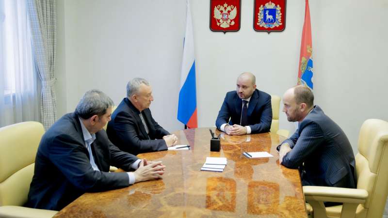 Леонид Симановский и Вячеслав Федорищев обсудили развитие Самарской области