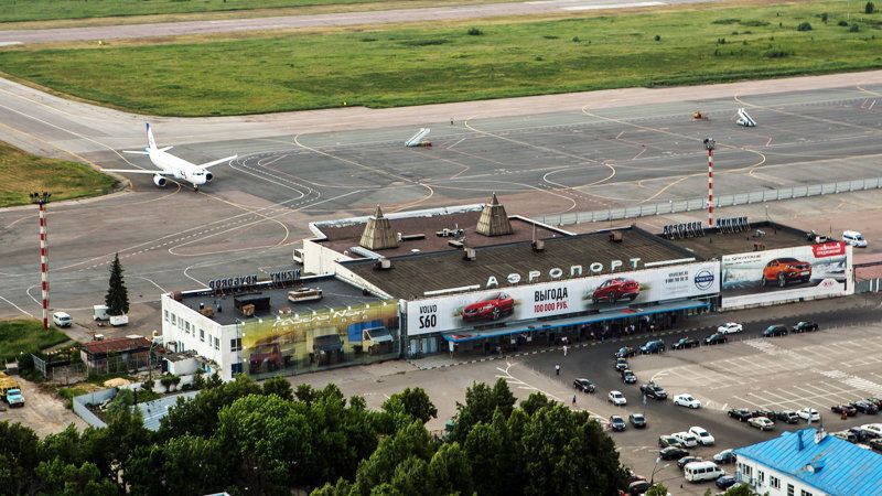 Аэропорт Нижнего Новгорода обслуживает рейсы по согласованию c органами
