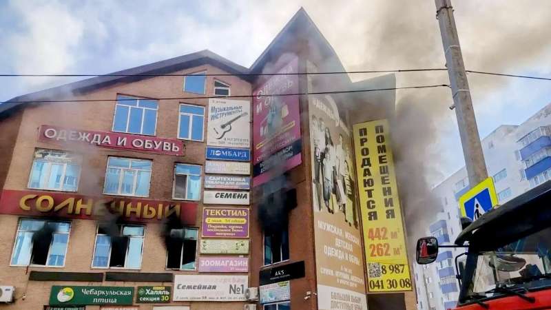Одна из пострадавших при пожаре в Стерлитамаке остается в тяжелом состоянии