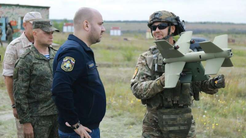 Вячеслав Федорищев принял участие в тренировке мобильных огневых групп