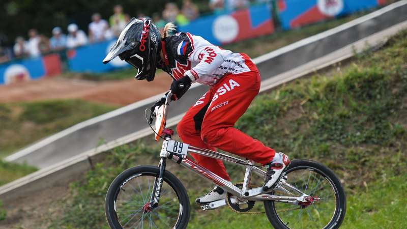 Бондаренко выиграла BMX-гонку на время на Спартакиаде народов России