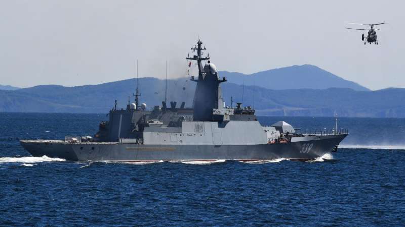 Корабли ТОФ и ВМС Индии провели совместные стрельбы на учениях «Индра-2026»